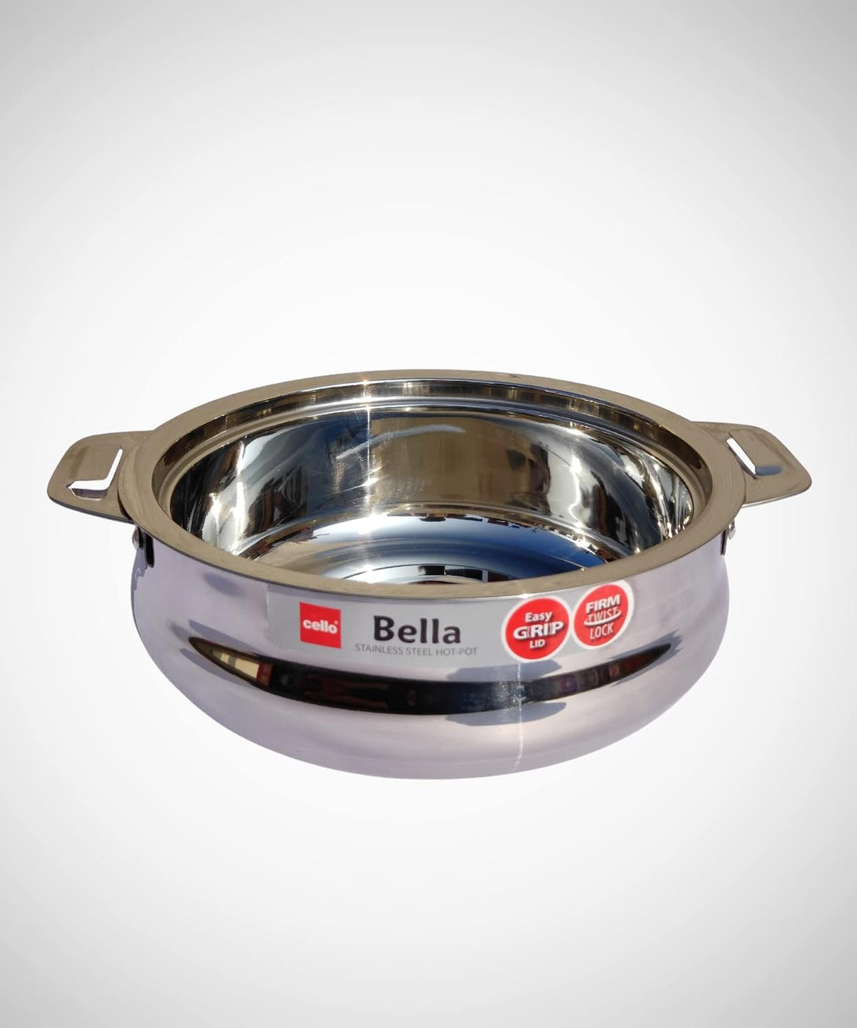 CELLO Bella 1500 Insulated Stainless Steel Casserole Hot Pot Box for Daily Use 1500 ml Silver |
