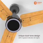 Orient Electric 1200 mm Zeno BLDC | BLDC energy saving ceiling fan with Remote |BEE 5-star rated | Saves up to 50% on electricity bills | 3-year warranty by...