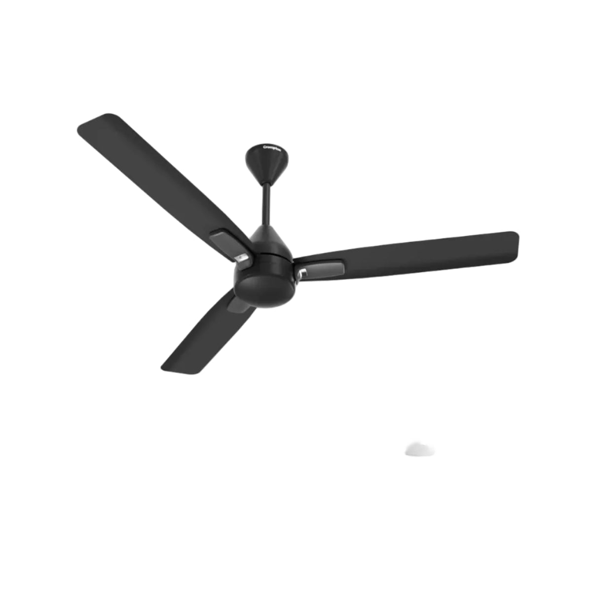 Crompton Energion Caelum 1200mm BLDC Ceiling Fan | Remote & Regulator Control | Multiple Fan Pairing on Remote | BEE 5 Star Rated | High Air Delivery | Low Noise | 4 Years Brand Warranty | Matte Black