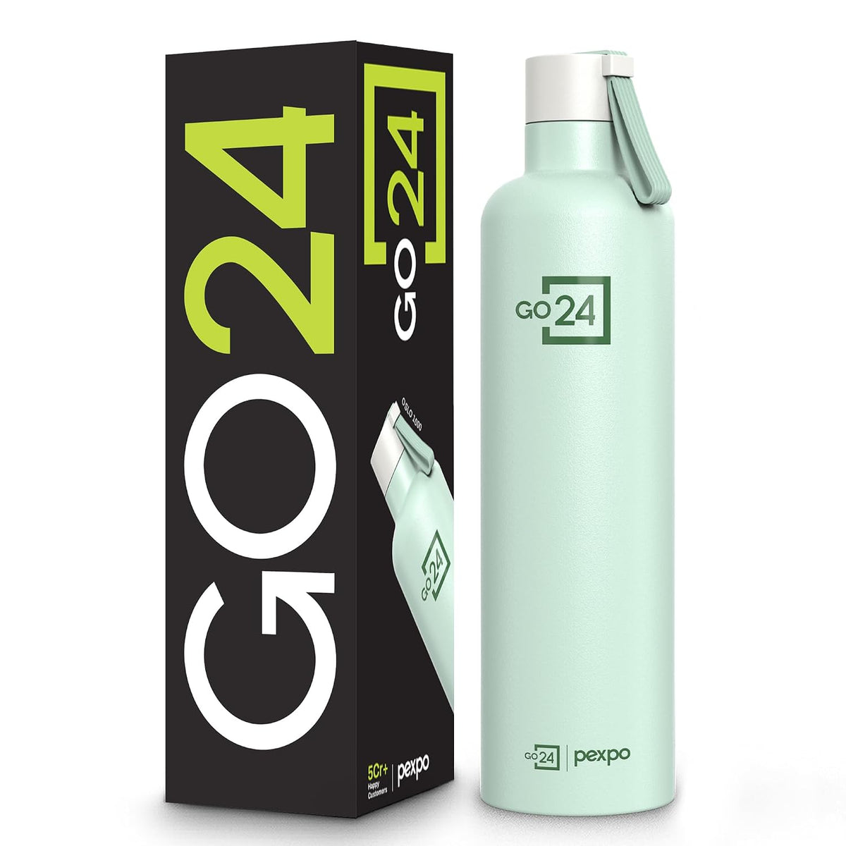 Stainless Steel Water Bottle Oslo Sea Green 980ml