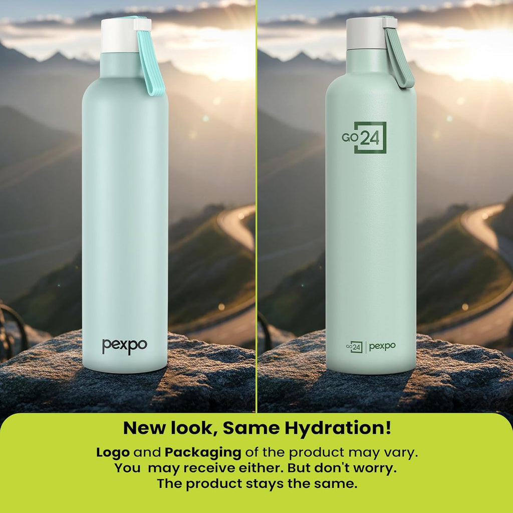 Stainless Steel Water Bottle Oslo Sea Green 980ml