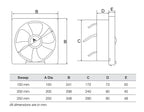Havells Ventil Air DX 150mm Exhaust Fan | Strong Air Suction, Rust Proof Body and Dust Protection Shutters |Suitable for Bathroom, Kitchen, and Office| Warranty: 2 Years | (Pack of 1, Off White)