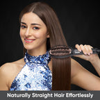 VEGA X-Star Hair Straightening Brush for Women with Thermo Protect Technology & Anti Scald Technology