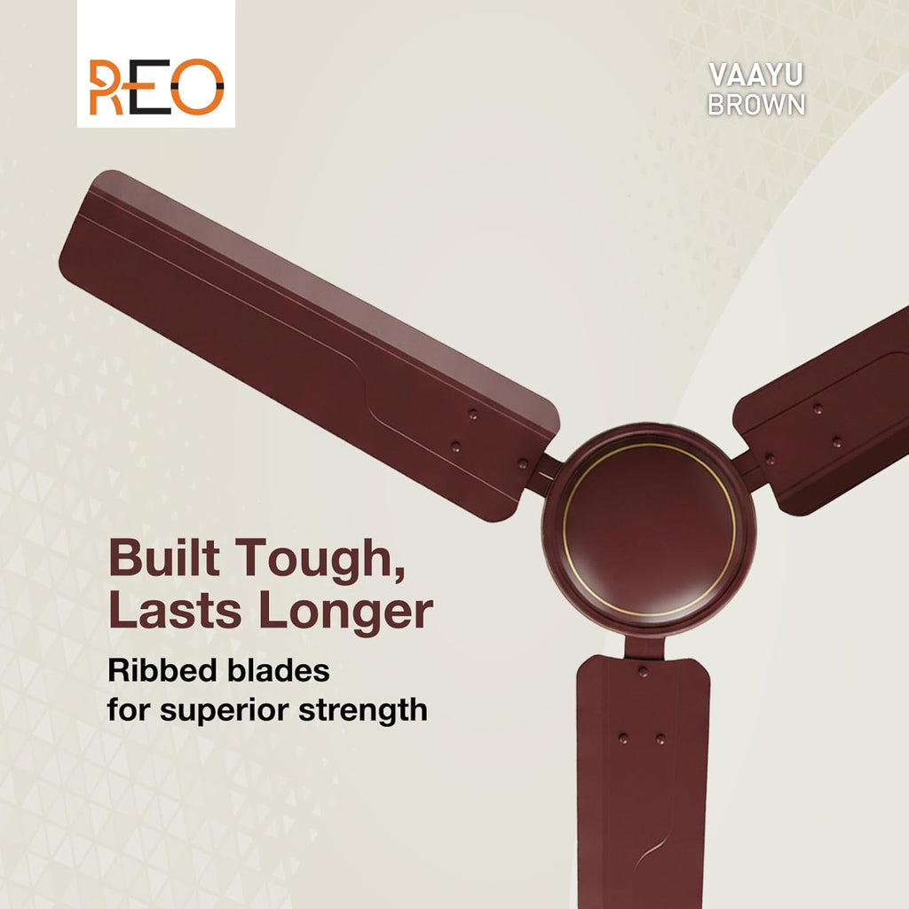 Havells REO Vaayu 1200mm ES Ceiling Fan | High Speed, High Air Delivery |