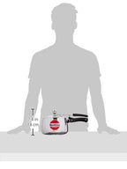 Hawkins Aluminium 3 Litre Contura Pressure Cooker,Handi Inner Lid Cooker,Silver(Hc30)