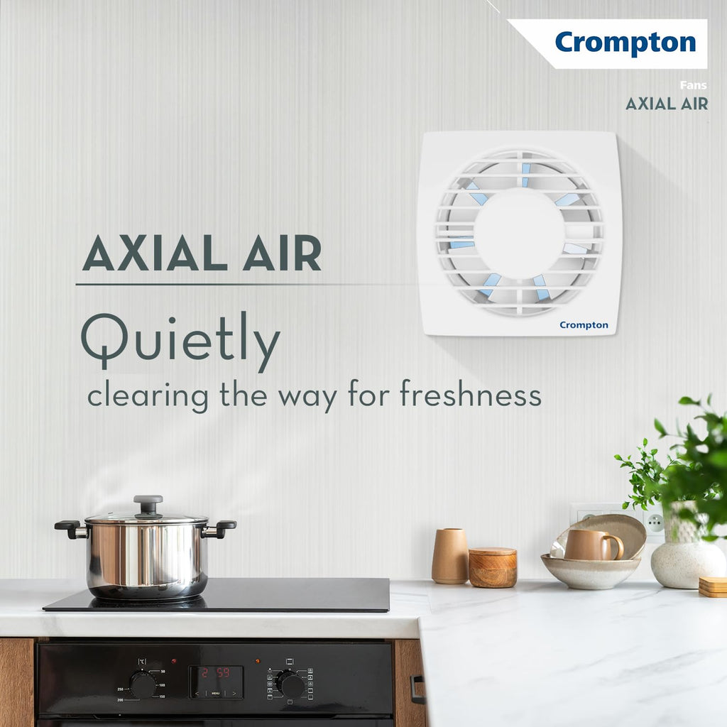 Crompton axial air hi- Speed 100mm Pack of 1