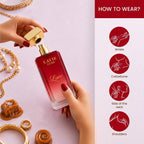 Lavie Luxe Love Women Eau De Parfum | Luxury Collection 100ml Perfume | Perfume for Women