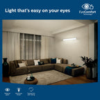Philips 40-watt LED Batten/Tubelight | StarBright Compact 4-ft Decorative Modern LED Wall Tubelight for Living Room & Bedroom | Cool Day Light, Pack of 10