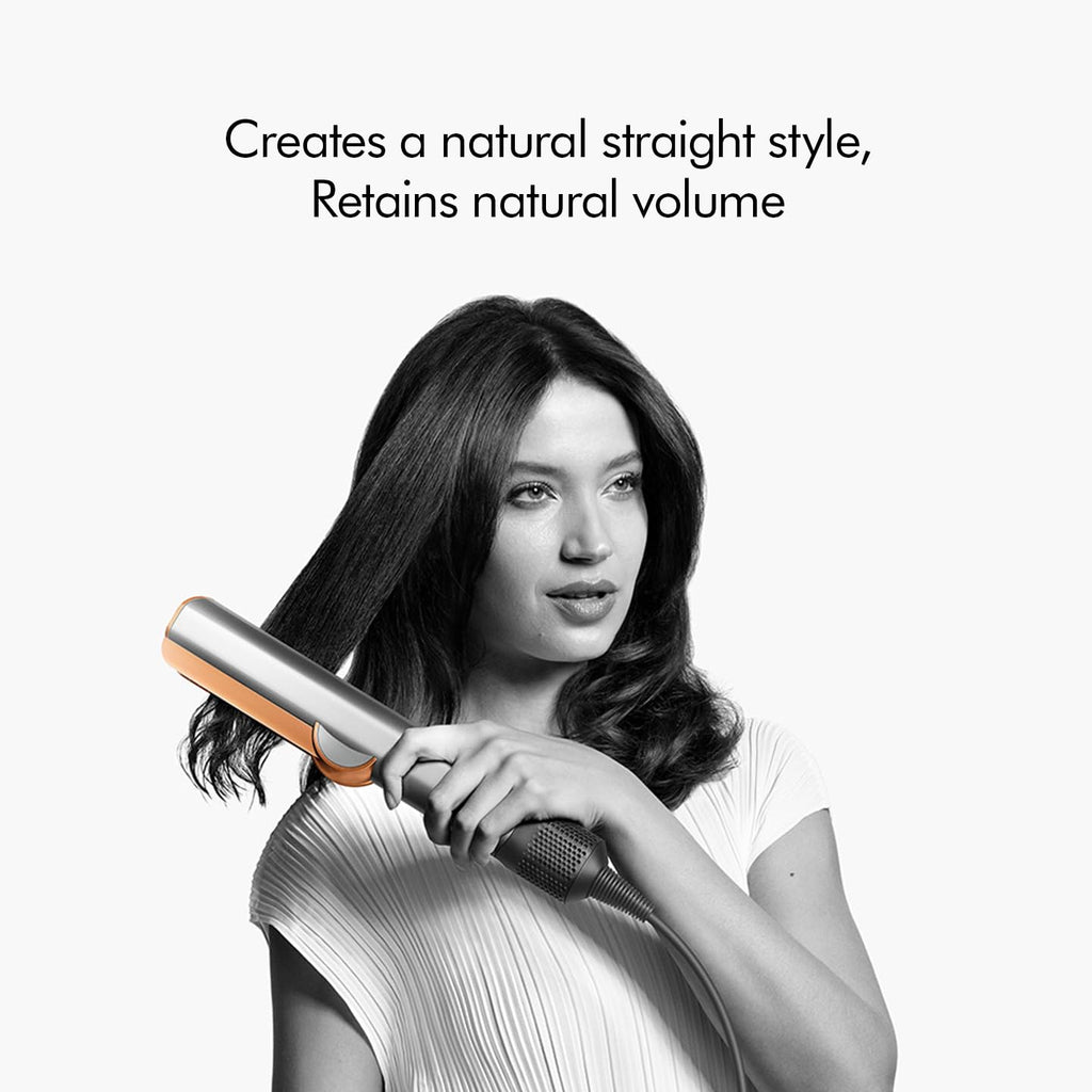 Dyson Airstrait™ Straightener| Wet to Dry Straightener| No Heat Damage| 2 in 1 Straightening|