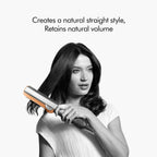 Dyson Airstrait™ Straightener| Wet to Dry Straightener| No Heat Damage| 2 in 1 Straightening|