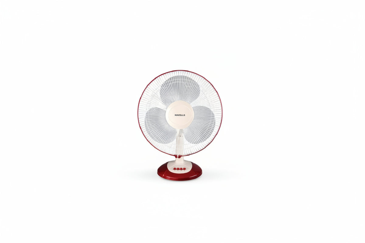 Havells Swing Lx 400mm Table Fan, Cherry