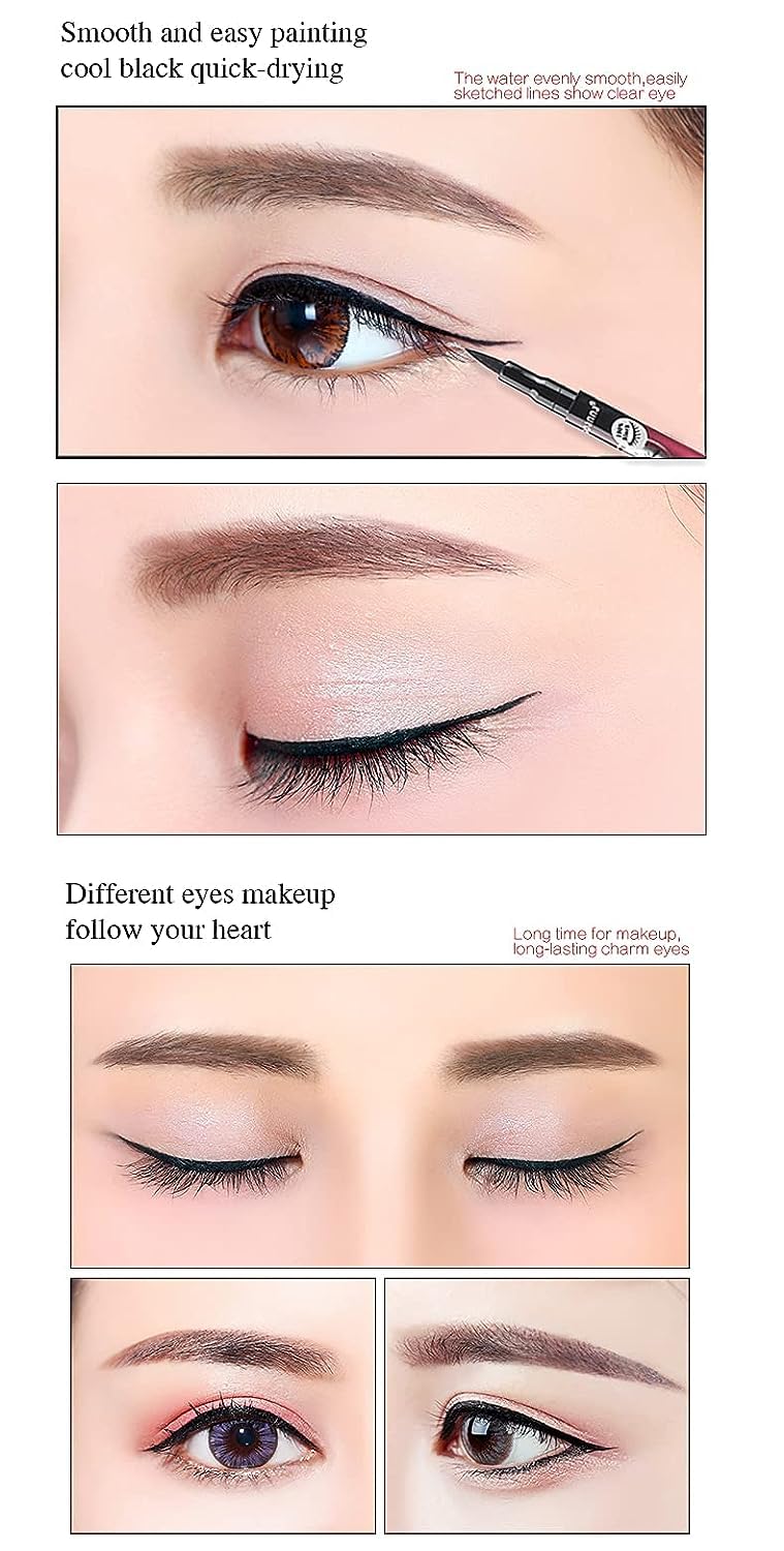 Coloressence Supreme Eyeliner, Intense Black, 5ml | Long Lasting | Waterproof | Smudgeproof | Quick Dry | Precision Applicator Tip | Easy Application