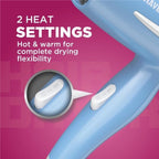 Havells 1000 Watts Hair Dryer, 2 Heat Settings (Hot/Warm), Over Heat Protection | Gentle & Efficient Drying | Style your Hair Perfectly