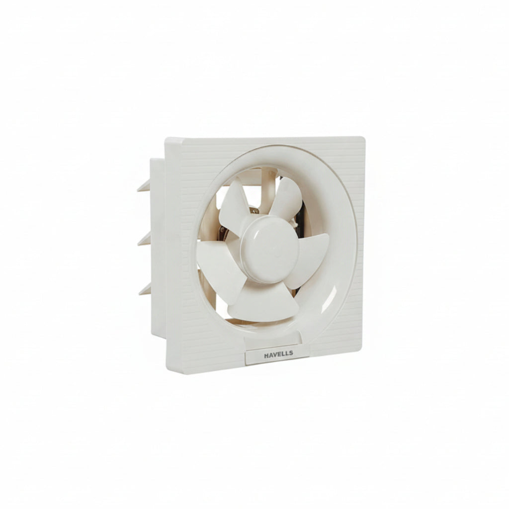 Havells Ventil Air DX 200mm Exhaust Fan | Strong Air Suction, Rust Proof Body and Dust Protection Shutters |Suitable for Bathroom, Kitchen, and Office| Warranty: 2 Years | (Pack of 1, Off White)