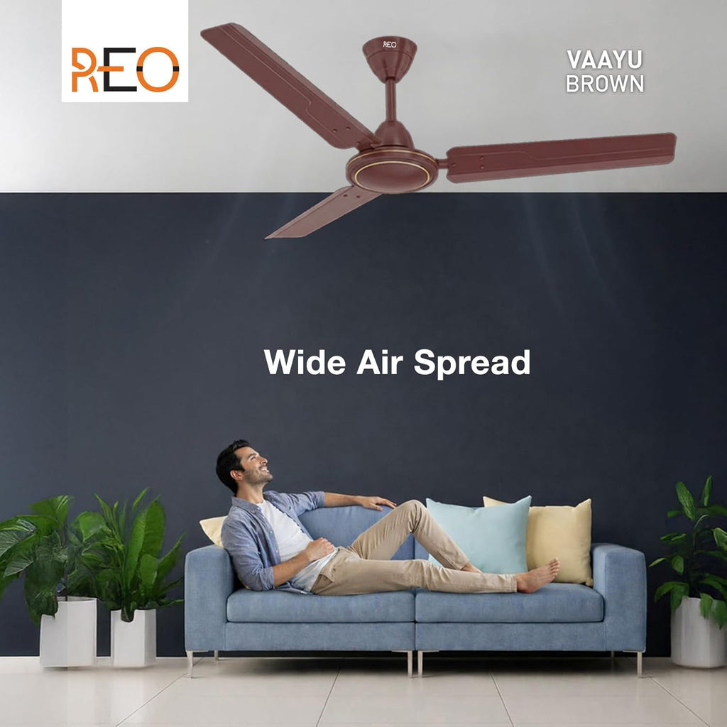 Havells REO Vaayu 1200mm ES Ceiling Fan | High Speed, High Air Delivery |