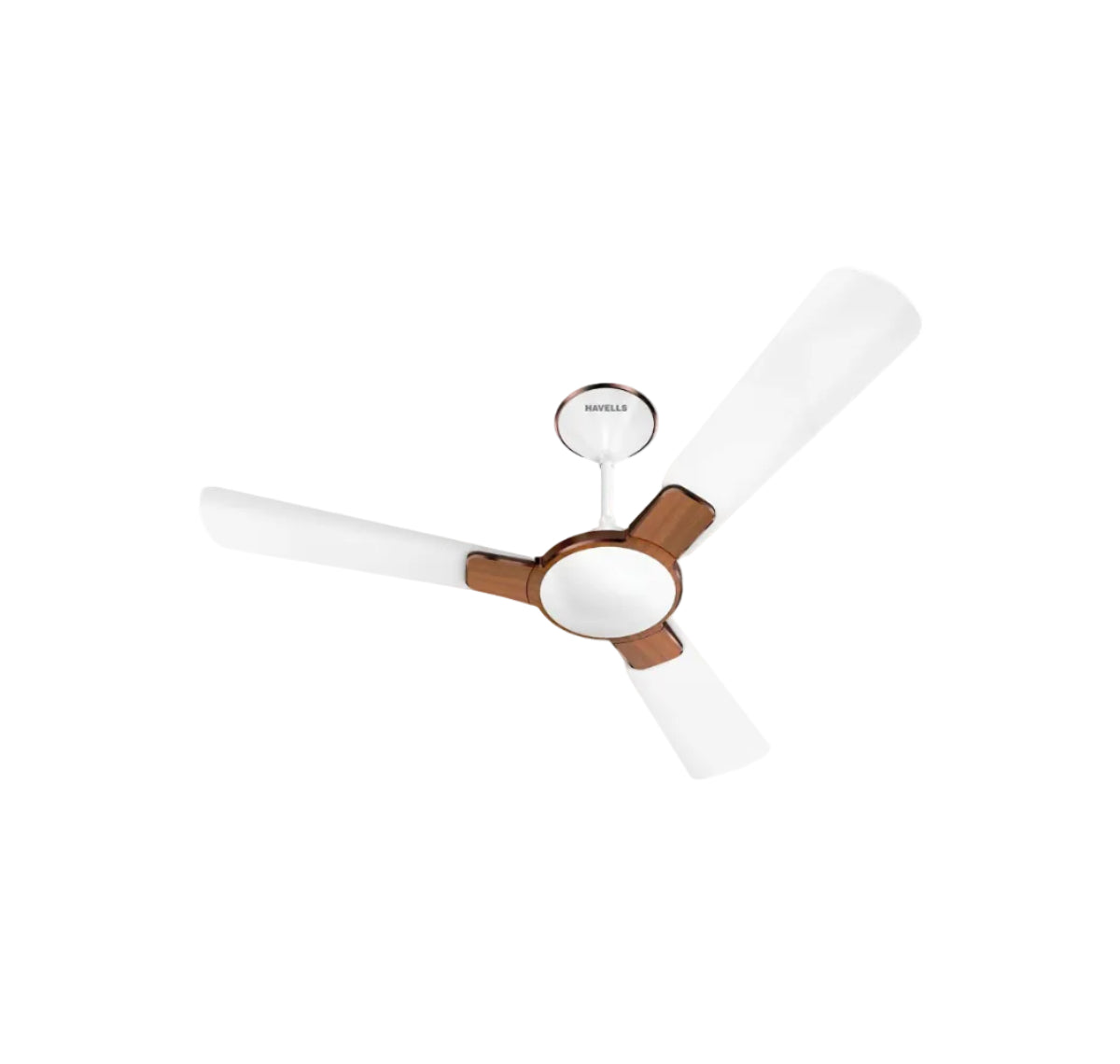Havells Enticer 1200mm Decorative, Dust Resistant, High Power in Low Voltage (HPLV), High Speed Ceiling Fan (Rosewood)
