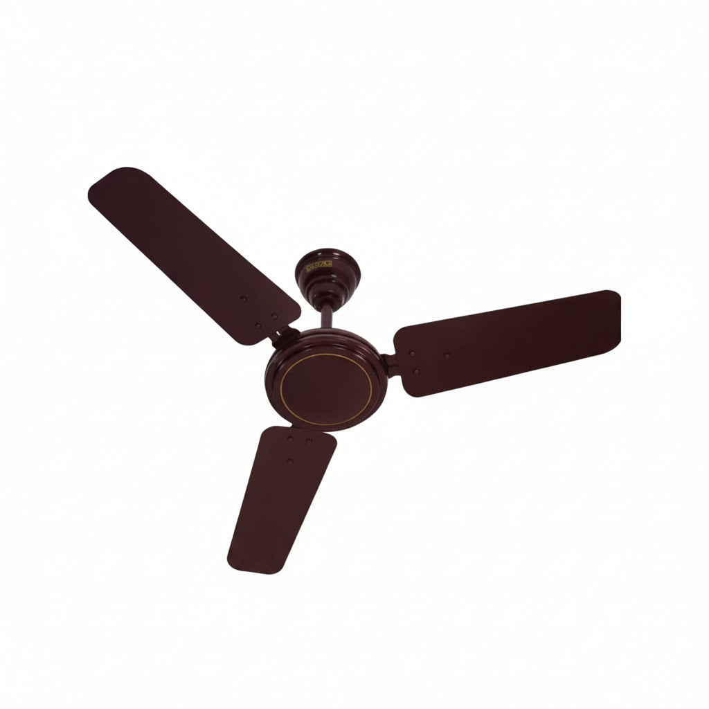 Usha 900MM Swift W/O REG BR CF 900 mm 3 Blade Ceiling Fan (Brown, Pack of 1)