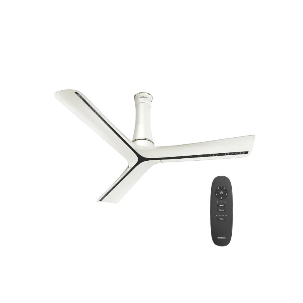 Havells Inveno LX 1200 mm BLDC Ceiling Fan|ABS Aerodyanamic Blades|Telescopic Canopy|