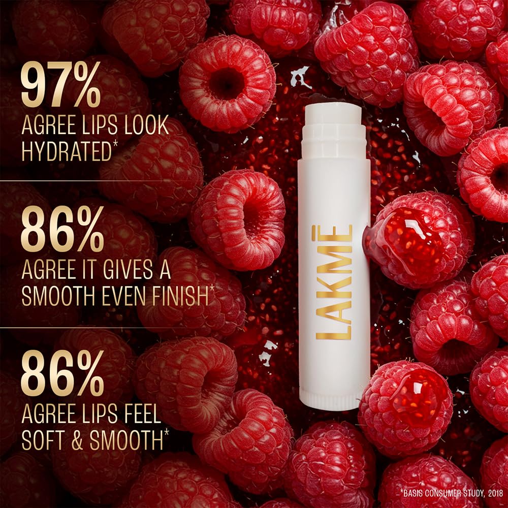 Lakme Lip Love Care Stick Pure Lip Care, with 10% Vitamin E Complex, nourished with Shea & Cocoa Butter and enriched with Almond & Jojoba Oil for...