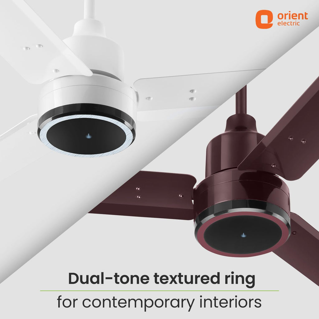 Orient Electric 1200 mm Zeno BLDC | BLDC energy saving ceiling fan with Remote |BEE 5-star rated | Saves up to 50% on electricity bills | 3-year warranty by...