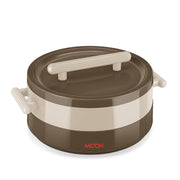 MILTON Valenza 2500 Insulated Inner Stainless Steel Casserole for Roti, 2100ml |