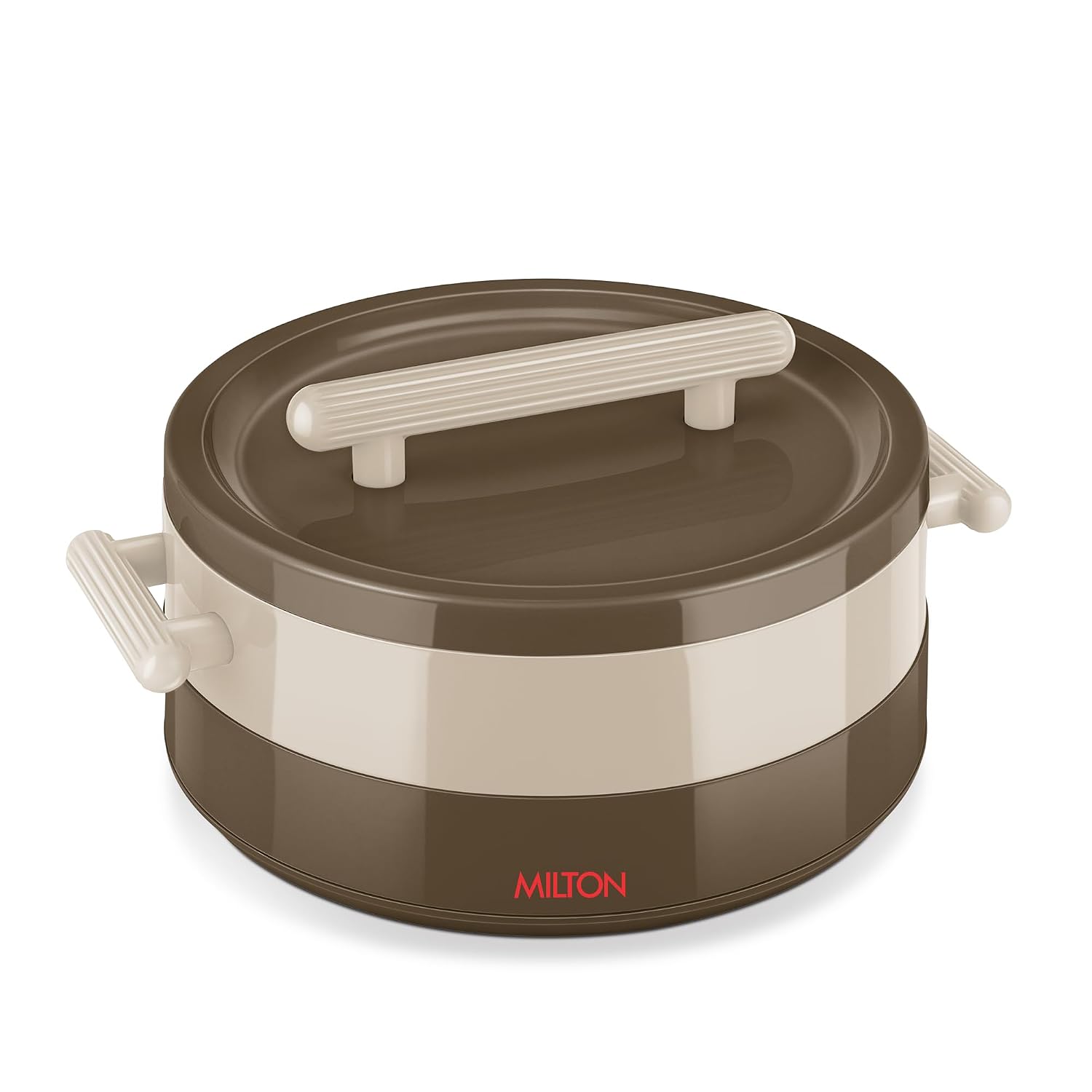 MILTON Valenza 2500 Insulated Inner Stainless Steel Casserole for Roti, 2100ml |