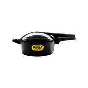 Hawkins Futura 4 Litre Pressure Cooker, Hard Anodised Pressure Cooker, Pan Cooker, Black (FP40)