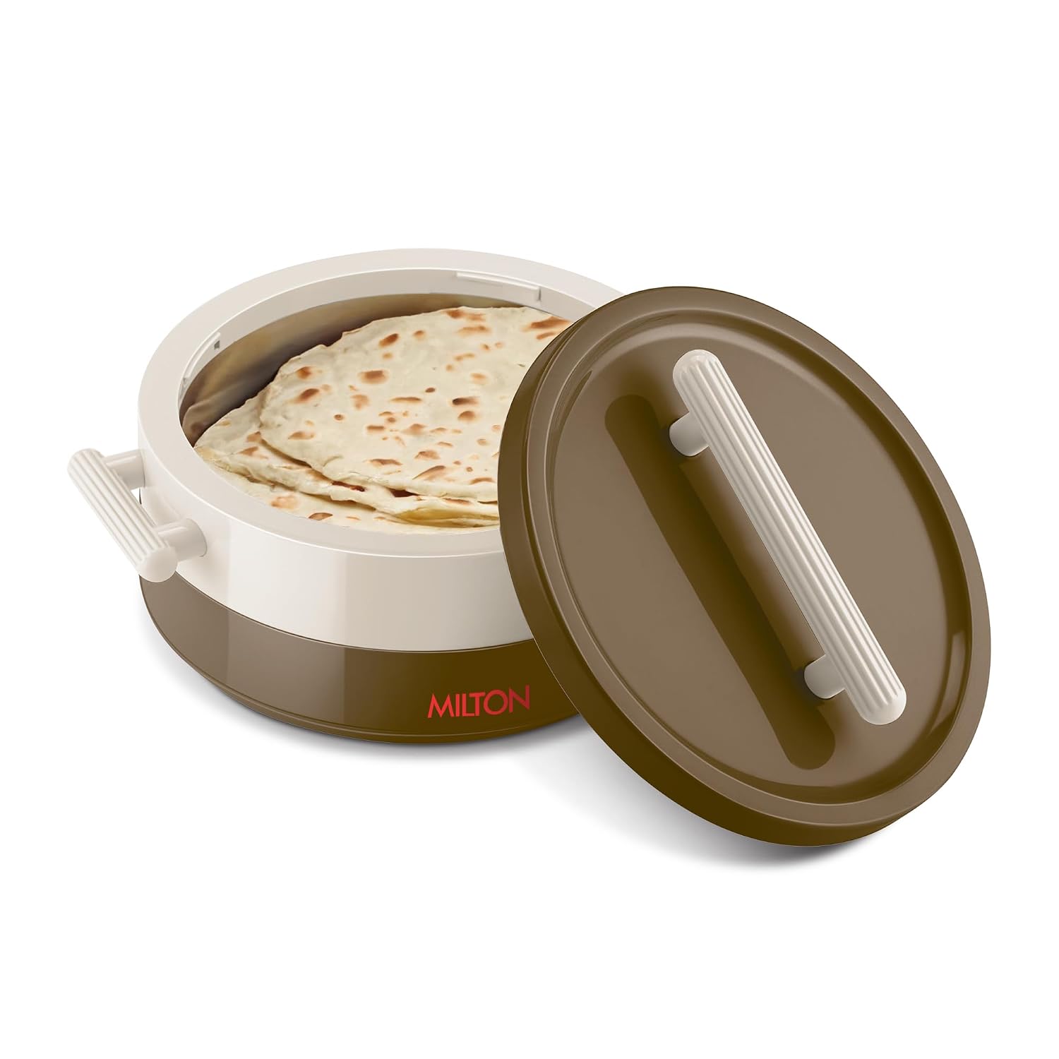 MILTON Valenza 2500 Insulated Inner Stainless Steel Casserole for Roti, 2100ml |
