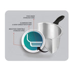Pigeon By Stovekraft Special Stainless Steel Pressure Cooker with Outer Lid Induction and Gas Stove Compatible 2, 3, 5 Litre Capacity for Healthy...
