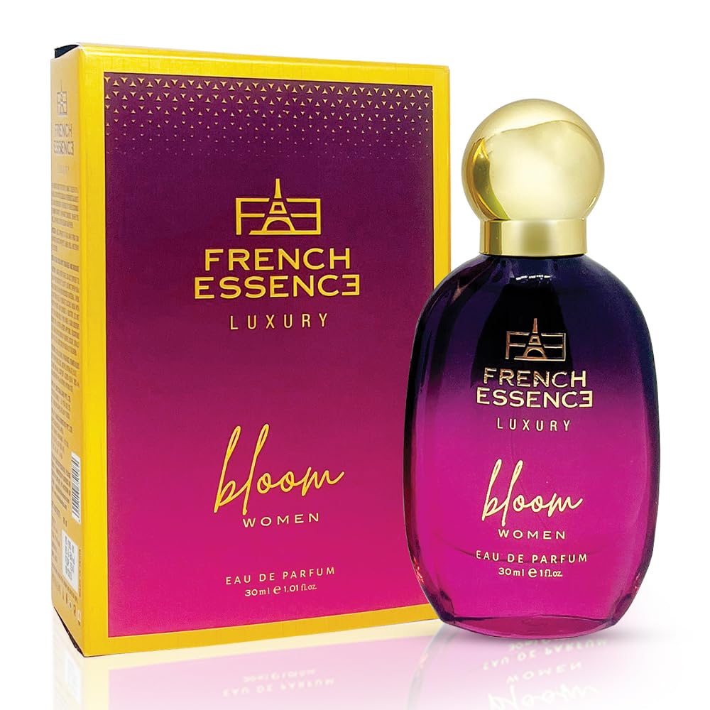French Essence Bloom Eau de Parfum for Women | Long-Lasting Luxury Perfume | Ideal Gift for Wife & Girlfriend |30 ml Each | Pack of 2