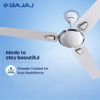 Bajaj Frore Deco Turbo 1200 MM 1 Star Rated Ceiling Fans For Home |