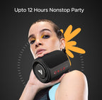 boAt Stone 352/358 Bluetooth Speaker with 10W RMS Stereo Sound, IPX7 Water Resistance, TWS Feature, Up to 12H Total Playtime, Multi-Compatibility Modes,...