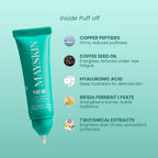 Mayskin Puff Off Eye Cream – Retinal, Copper Peptides & Caffeine for Dark Circles, Puffiness & Fine Lines | Bifida Ferment Lysate & 7 Botanicals...
