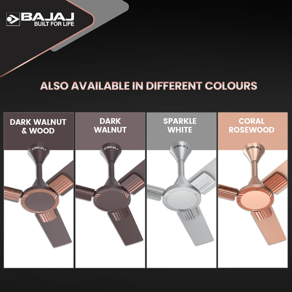 Bajaj Artisan 12S2 1200MM (48") Ceiling Fan | BEE-2 Star Rated Energy Efficient |