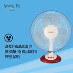Havells Swing Lx 400mm Table Fan, Cherry
