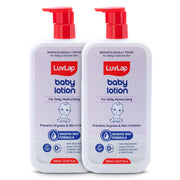 LuvLap Baby Lotion with Milk Protein, Shea Butter (700 ml x Pack of 2)
