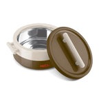 MILTON Valenza 2000 Insulated Inner Stainless Steel Casserole for Roti, 1900ml