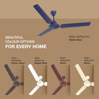 Havells REO Vaayu 1200 mm ES Ceiling Fan | High Speed, High Air Delivery | Strong & Powerful, Air Delivery: 220CMM| RPM: 370| 2 Year Warranty |
