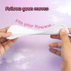 PEESAFE Aloe Vera Panty Liners (Pack of 50 Liners) | Curvy Design For Extra Comfort | Cottony-Soft Surface With 185mm Wide Optimal Coverage) | Curvy Design For Extra Comfort | Cottony-Soft Surface With 185mm Wide Optimal Coverage