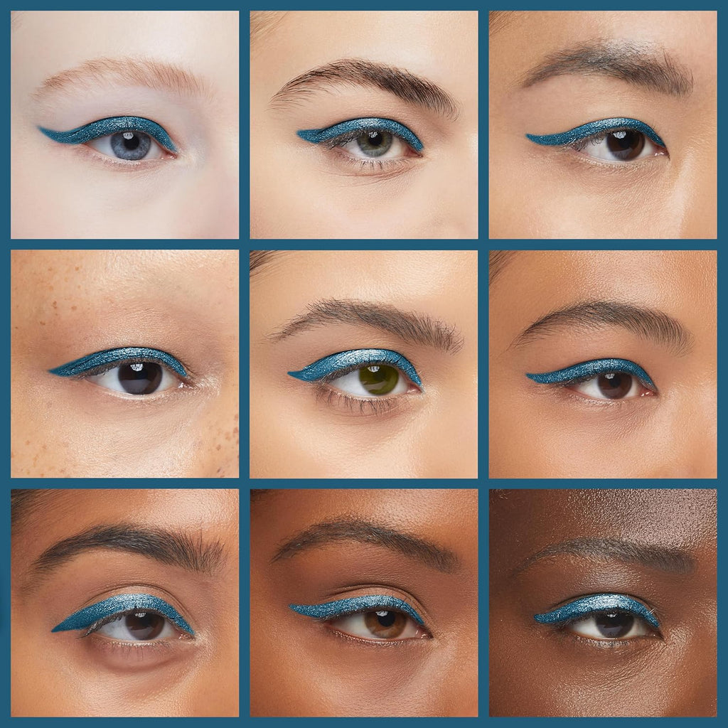 REVLON ColorStay Pencil Waterproof Eyeliner, Smudge-Proof, Eye Makeup with Built-In Sharpener, 205 Sapphire, 0.01 oz