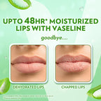 Vaseline Lip Care | Aloe Vera Lip Balm Stick | Up to 48Hr moisturization | with aloe extract & petroleum jelly | made in South Korea | 4.8g