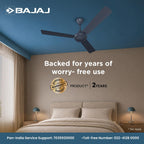 Bajaj Robusta Plus 1200MM Marathon Blue Ceiling Fan