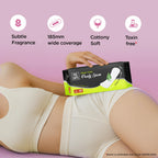 PEESAFE Aloe Vera Panty Liners (Pack of 50 Liners) | Curvy Design For Extra Comfort | Cottony-Soft Surface With 185mm Wide Optimal Coverage) | Curvy Design For Extra Comfort | Cottony-Soft Surface With 185mm Wide Optimal Coverage