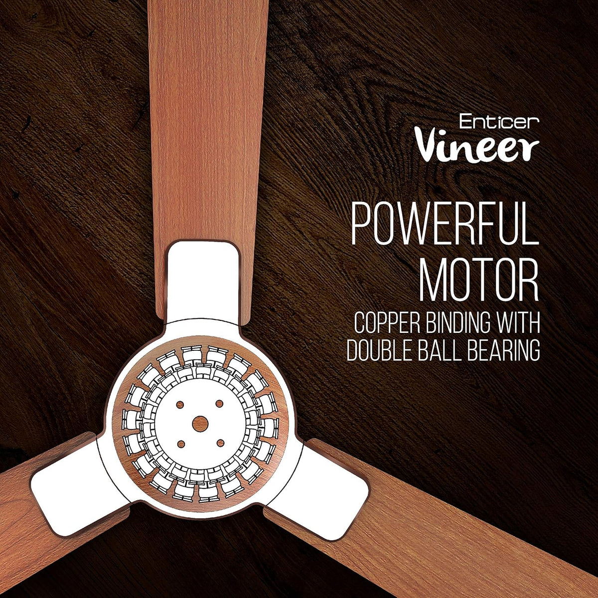 Havells Enticer 1200mm Decorative, Dust Resistant, High Power in Low Voltage (HPLV)