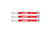 Eveready 5W1FT6500KPK3 5-Watt LED Batten (Cool Day Light, White) - Pack of 3