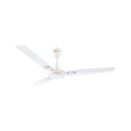 Orient Electric 1200 mm Pacific Air Déco| Decorative ceiling fan | Powerful airflow| BEE1 Star Rated | 2-year warranty | White Silver, pack of 1