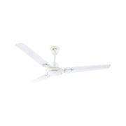 Orient Electric 1200 mm Pacific Air Déco| Decorative ceiling fan | Powerful airflow| BEE1 Star Rated | 2-year warranty | White Silver, pack of 1