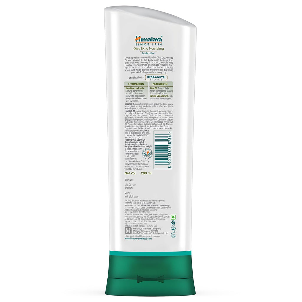 Himalaya Olive Extra Nourishing Body Lotion (200ml) | Olive Extra Nourishing Body Lotion