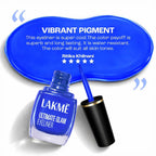 Lakme Ultimate Glam Eye Liner, Semi Matte, Quick drying, Water resistant & Smudgeproof Eye Liner, Blue, 9ml