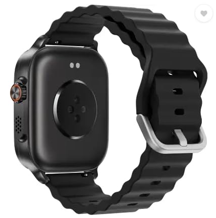 realme Watch 5,1.97" AMOLED,Upto 20 Days Battery,BT Calling,GPS,Compass,IP68 Smartwatch (Titanium Black Strap, One Size)
